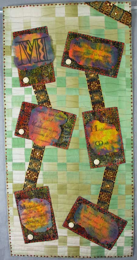 M is for Zen, 2014 by Liz House