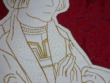 Tudor Rose Close Up